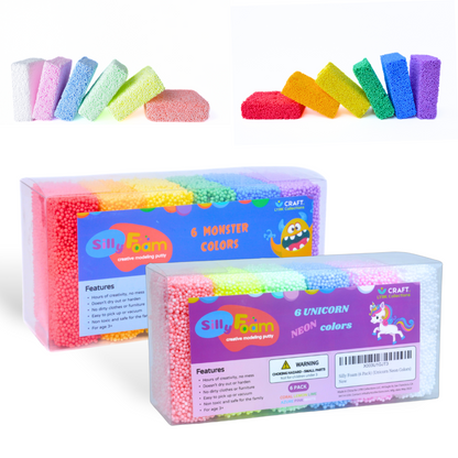 Silly Foam Creative Modeling Foam Beads (2-Pack)