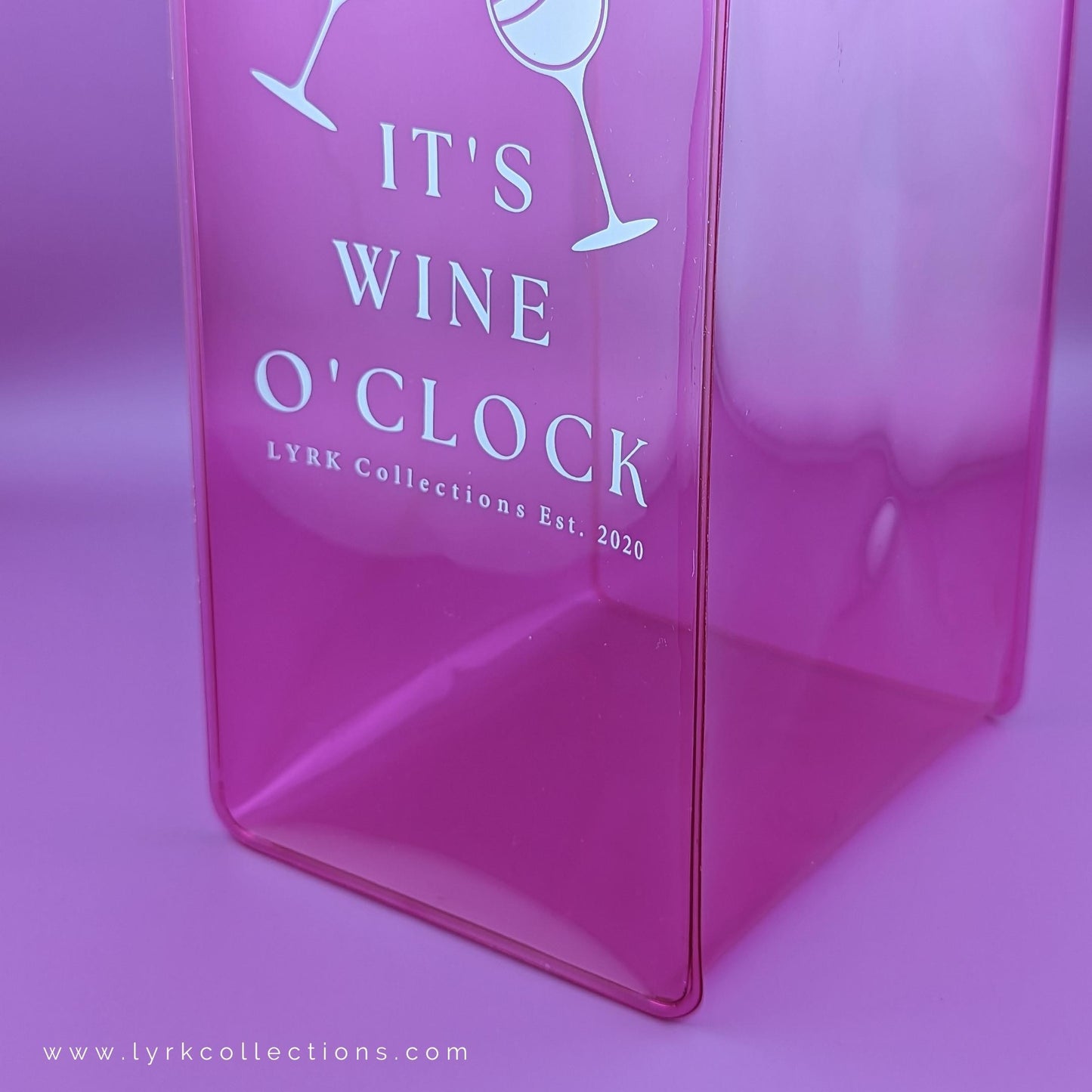 Ice Cooler Wine Bag - Pink