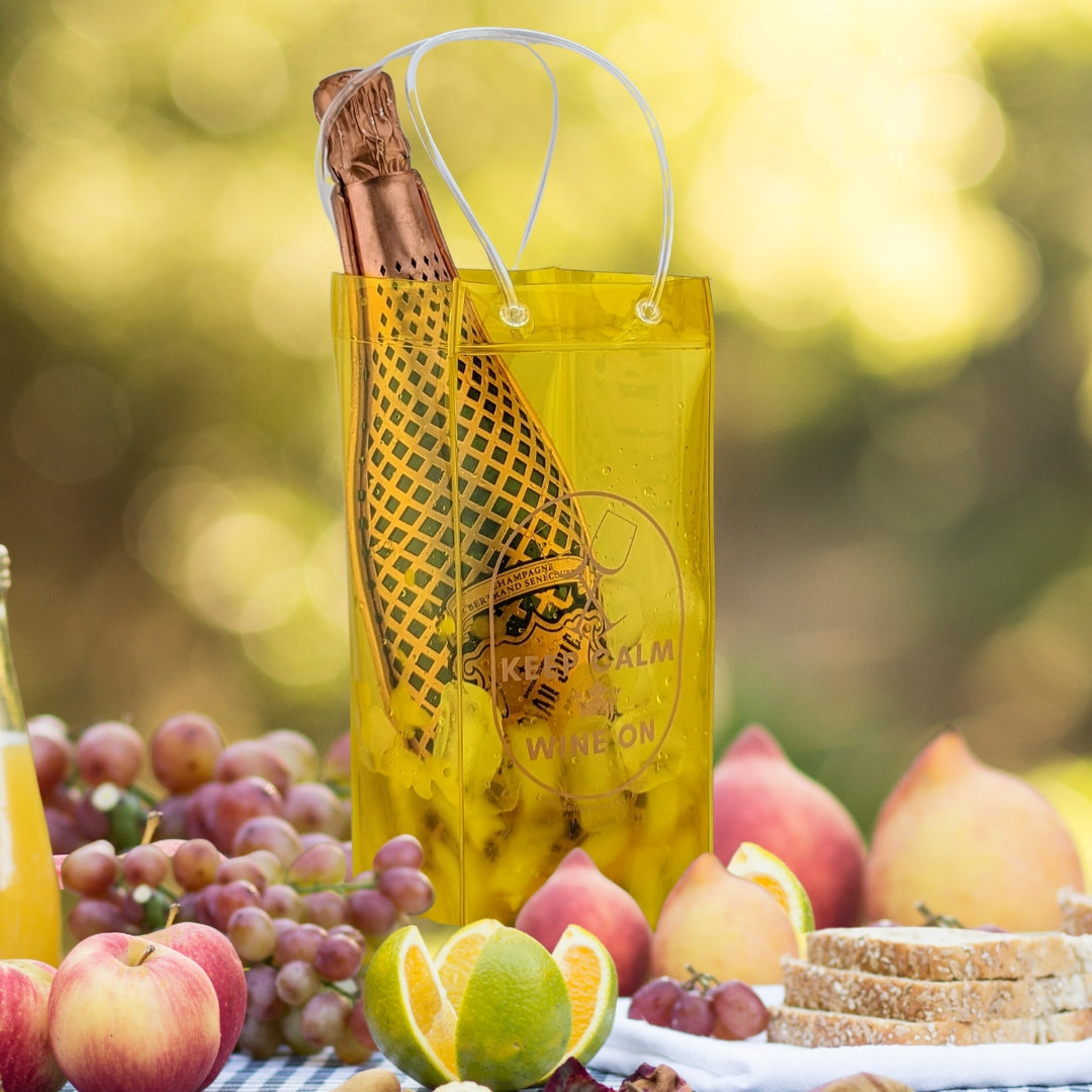 Ice Cooler Wine Bag - Yellow
