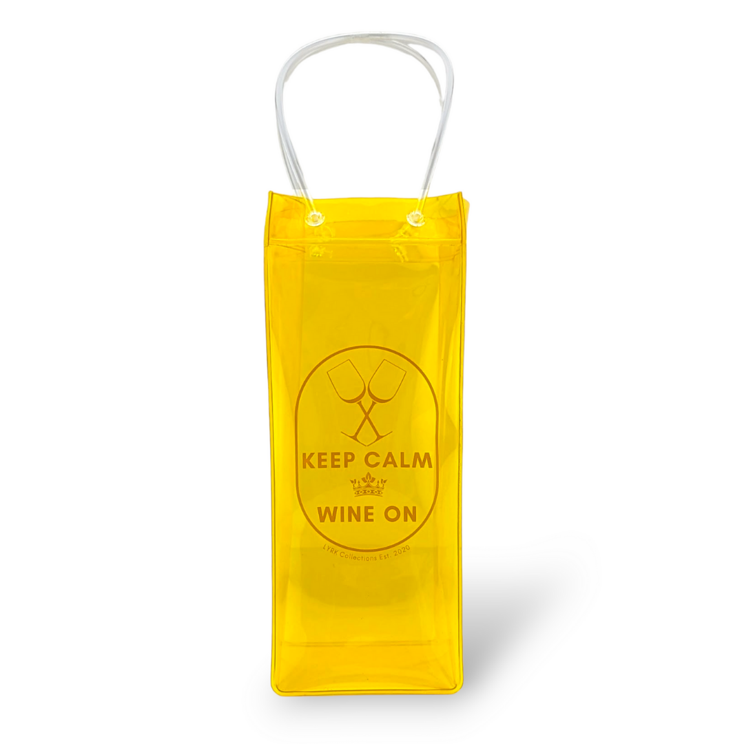 Ice Cooler Wine Bag - Yellow