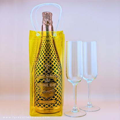 Ice Cooler Wine Bag - Yellow